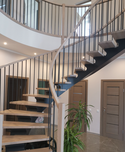 Stairs and railings